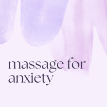 Massage for anxiety Chelmsford