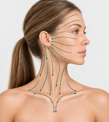 Facial lymphatic drainage massage Chelmsford